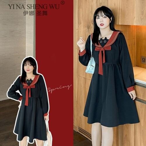 Japanese Style College Students Navy Collar Long Suspender Dress Female Summer School Uniform JK Uniform Uniformes Estudiantes