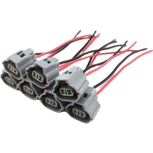 For Denso Crankshaft Position Sensor Plug Shangchai Heavy Duty Truck Howo 029600-0570 Two-wire Plug