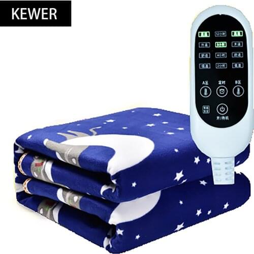 Electric Blanket Smart Temperature Adjustment Home Electric Blanket Mini High Power Waterproof Heater Overheating Protection