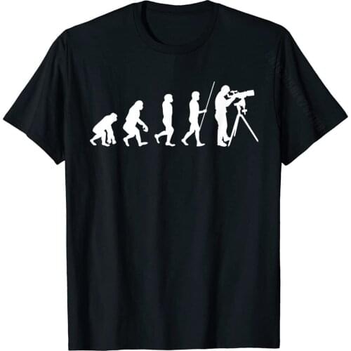 Astronomer Evolution T-Shirt Funny Astronomy Cool Gift Cotton Mens T Shirts Simple Style Tops T Shirt Coupons Casual