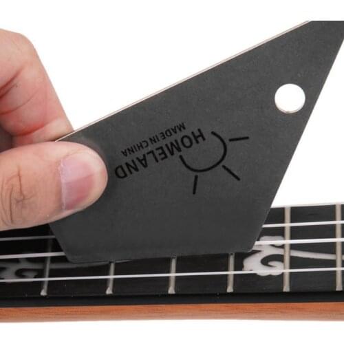 Fret Rocker Level Tool - Stainless Steel Makers Luthiers Guitar Tool Supplies Triangle Ruler