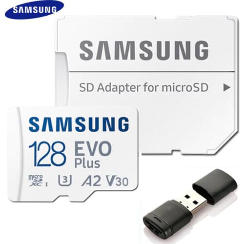 SAMSUNG Memory Card 128GB 256GB Micro SD Card 64GB EVO Plus tarjeta Micro SD Class 10 TF Card 4K microSD 32GB cartao de memoria