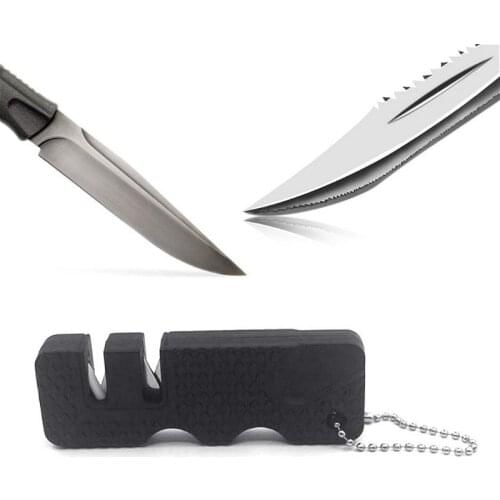 Mini Sharp Portable 2 Stages Professional Knife Sharpener Stainless Tool Kitchen Tool Accessories Outdoors