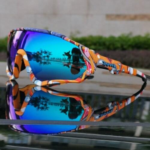 Mens Riding Sports Sunglasses MTB Polarized Cycling Glasses Lunette Women Bicycle Goggles Mountain Bike Photochromic Eyewear