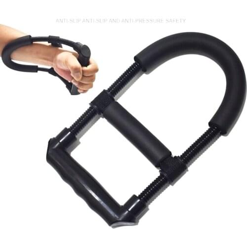 Muscular Strengthen Force Fitness Equipment Grip Power Wrist Forearm Hand Grip Exerciser Strength Training Device Fitness