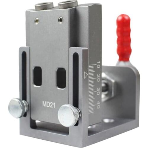 Pocket Hole locator Jig Kit Quick Clamping Oblique For Joinery Step Drill Bit 9mm Set For Carpenter WoodWorking Hardware Tools