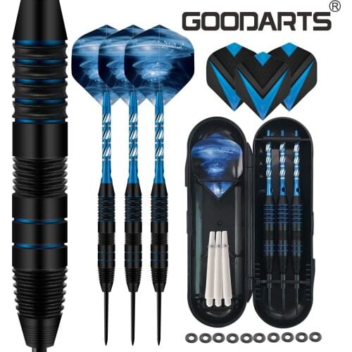 Professional Darts Set Hard Steel Tip Darts 3pcs/set of Ultra-light Fall-resistant Aluminum Pole with Storage Box Sports Games
