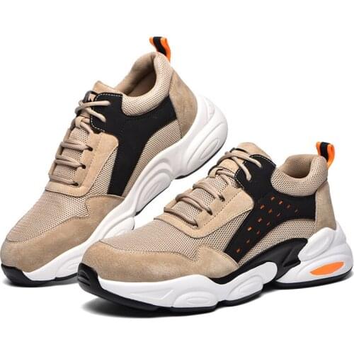 R-Win Safety Shoes Men Women New Style Steel Toe Cap Mesh Breathable Work Shoes PU Bottom Lightweight Protective Shoes