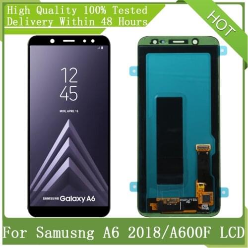 5.6”Super AMOLED For Samsung Galaxy A6 2018 A600 A600F A600FN LCD Display Touch Screen Digitizer Assembly Parts+Service Pack