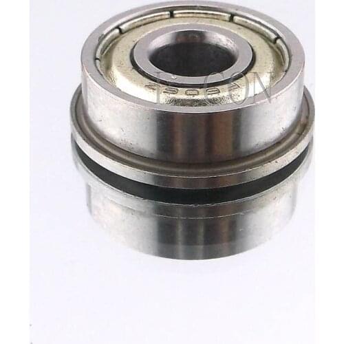 1/2/5/10PCS F606zz Metal Double Shielded Flanged Ball Bearings (6mm*17mm*6mm)