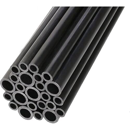 10mm(OD)*7mm(ID)* 1000mm (Length) Carbon Fiber Pultrusion Tube