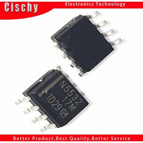 20PCS NE5532DR SOP8 NE5532 SOP N5532 5532DR SOP-8 SMD new and original IC