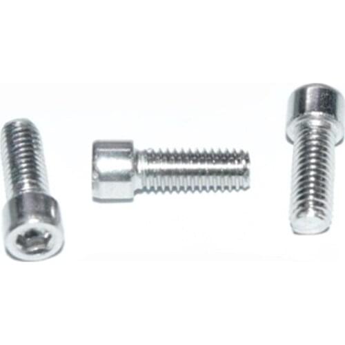 20Pcs M4 M5 Stainless Steel 304 Allen Small Cup Head Screw Hex Socket Cylindrical Header Bolts Machine Screw Bolt 6mm-35mm Long