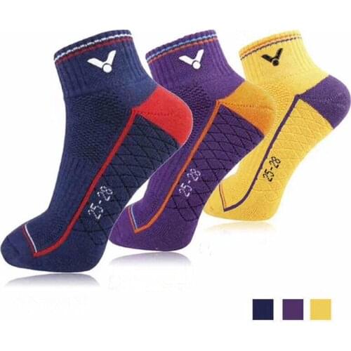 3 Pairs Cotton Sport Socks Man Women Thick towel bottom Couple Short Socks deodorant Socks Female male calcetines ciclismo Free