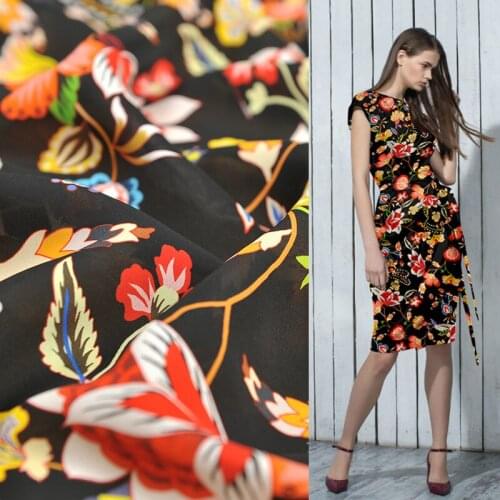 50x138cm 100% natural mulberry silk double joe fabric material 18mm soft womens clothing dress fabric wholesale silk cloth