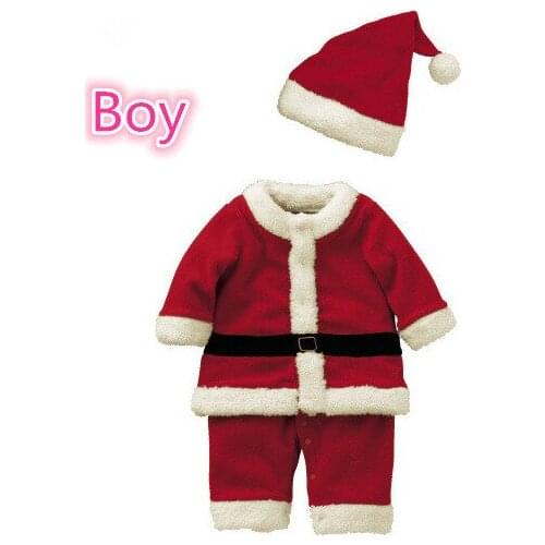 Promotion! christmas Baby boy girl clothes New Year Girls Party Dress wedding