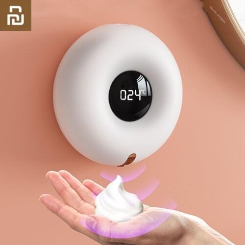 NEW Xiaomi Xiaozhi LED Display Automatic Induction Foaming Hand Washer Sensor Foam Household Infrared Sensor Soap Dispenser Home