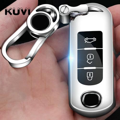 TPU Car Remote Key Case Cover For Mazda 2 3 6 Atenza Axela Demio CX-5 CX5 CX-3 CX7 CX-9 2015 2016 2017 2018 2019 Accessories