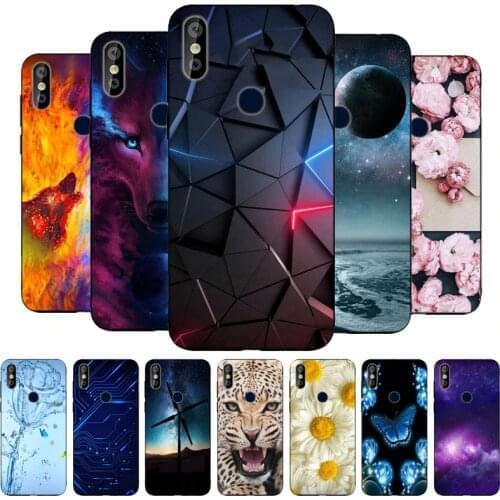 For Doogee X90L Case Black Bumper Silicone TPU Soft Phone Cover For Doogee Y8 Y8C Case Cartoon Funda For Doogee X90 X 90L Case