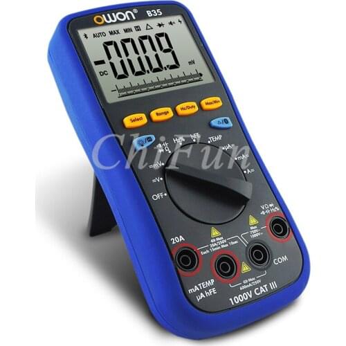Freeshipping OWON D33 / B33 / B33+ Bluetooth Digital Multimeter