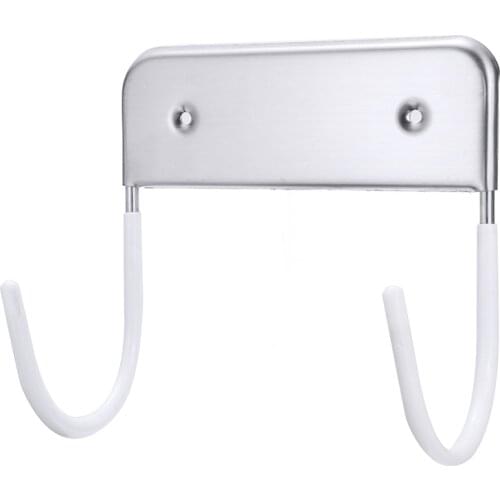 High Quality Iron Holder Rack Wall Door Holder Home Table Hook Storage 130x125x70 Ironing Board Holder For Home Laundry Room