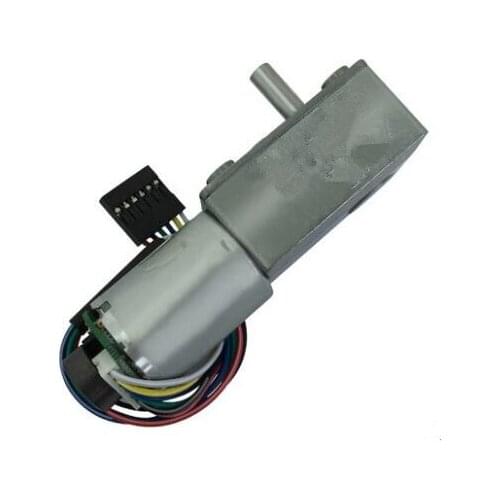 JGY-370B Encoder Test Code Disk Motor Worm Gear Reducer Motor 12V