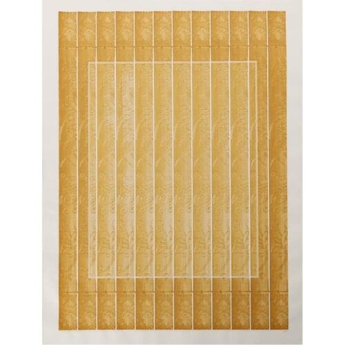 Chinese Xuan Paper Letterhead Retro Colorful Half Ripe Batik Calligraphy Paper Chinese Brush Calligraphy Paper Letterhead