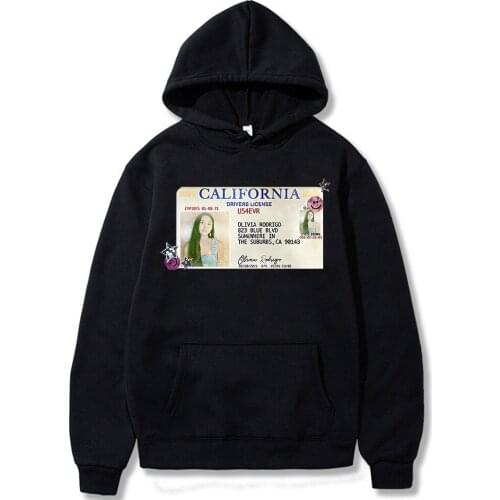 2021 Hot Sale Anime Olivia Rodrigo Comfortable Funny Classic Casual Design Clothes Oversized Fashion Cotton long- slvees Hoodies