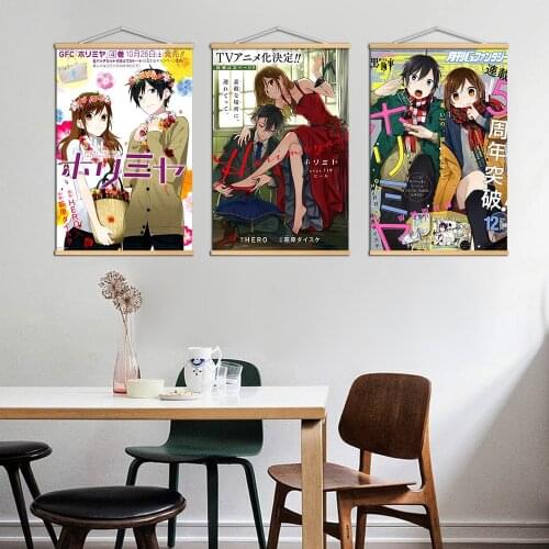 Anime Poster Horimiya Hori Kyoko Miyamura Izumi Canvas Painting Wall Decor Retro Poster Wall Art Picture Room Decor Home Decor