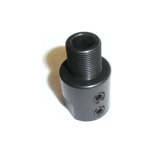 Barrel End Threaded Adapter 1/2-28 or 1/2-20 for S_W M_P 15-22-22 LR Non-threaded Barrel to 1/2-28 TPI
