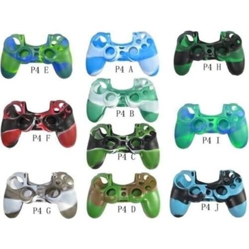 Silicone Rubber Soft Case Skin Grip Cover For Sony Playstation 4 PS4 Controller