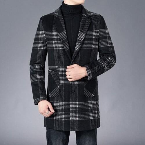 UVRCOS Mens Wool Coats