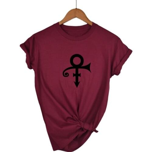 Prince Love Symbol Print Women tshirt Cotton Casual Funny t shirt For Lady Top Tee Hipster Drop Ship