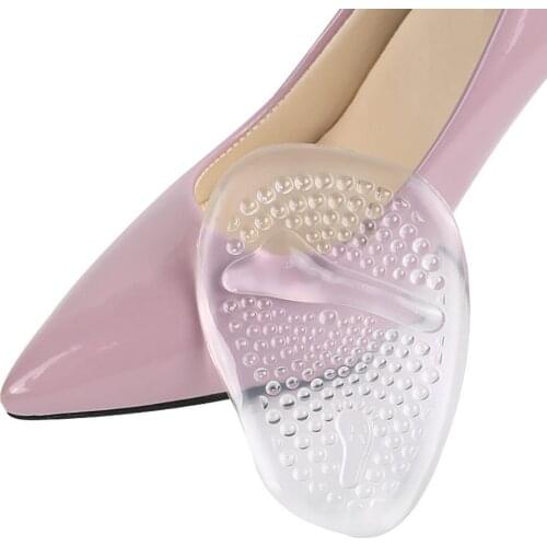 Hot 1 Pair Foot Care High Heel Soft Gel Front Sole Anti-Slip Protector Shoes Insole Pad New Gift