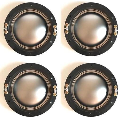 4pcs Aluminum 72.2mm 72.5mm Treble Voice Coil Speakers 72 core Titanium Film Tweeter Ring Voice Diaphragm Speaker Accessories DI