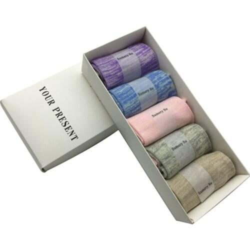 5 Pairs/Lot Women Harajuku Ankle Socks Candy Color Cotton Short Boat Socks Girls Sweet Gift