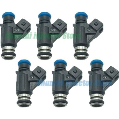 6pcs Fuel Injector Nozzle For Chery Delphi 2 OEM: 25335288 253 352 88
