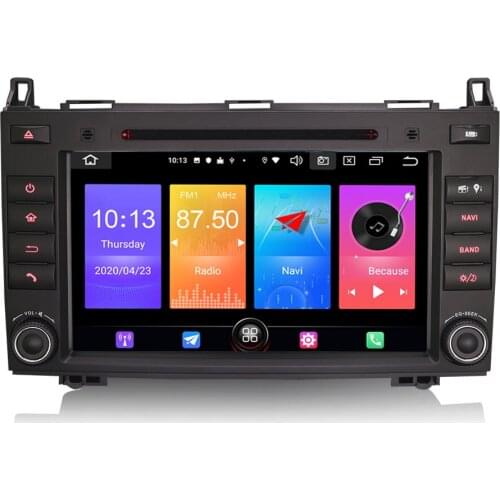 8" Android 10.0 OS Car DVD Multimedia System Player GPS Radio for Mercedes-Benz A-Class W169 2005-2012 Sprinter 2006+ Vito 2006