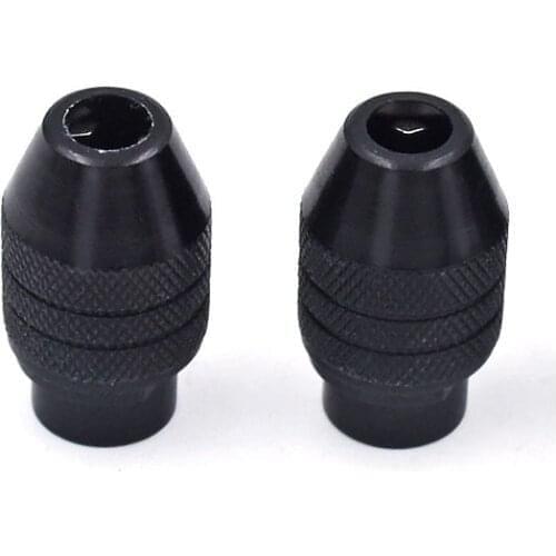 Keyless Drill Chuck for Dremel Rotary Tools 0.5-3.2mm Dremel Accessories Mini Drill Chucks Adapter for Flexible Drill Shaft