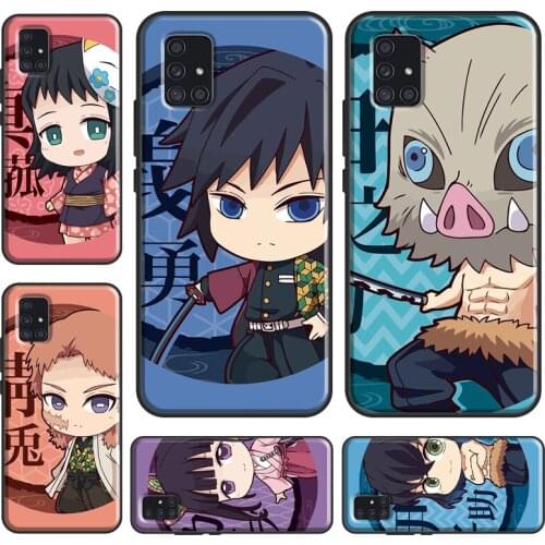 Demon Slayer Zenitsu Kanawo Case For Samsung A32 A52 A72 A12 A42 A21S A20e A10 A20S A40 A50 A70 A11 A51 A71 A31 Coque