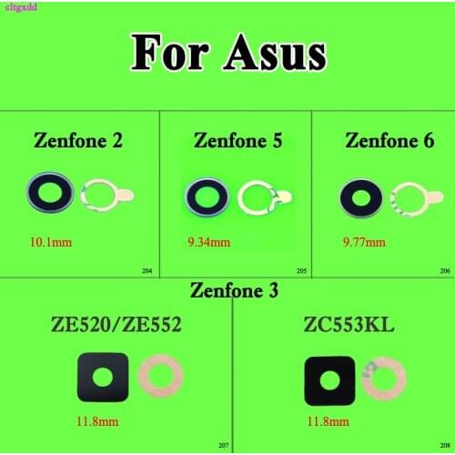 Cltgxdd Rear Back Camera Glass Lens Cover For Asus Zenfone 2 ZE550ML ZE551ML zenfone5 5 zenfone 6 Zenfone 3 ZE552KL ZE520KL