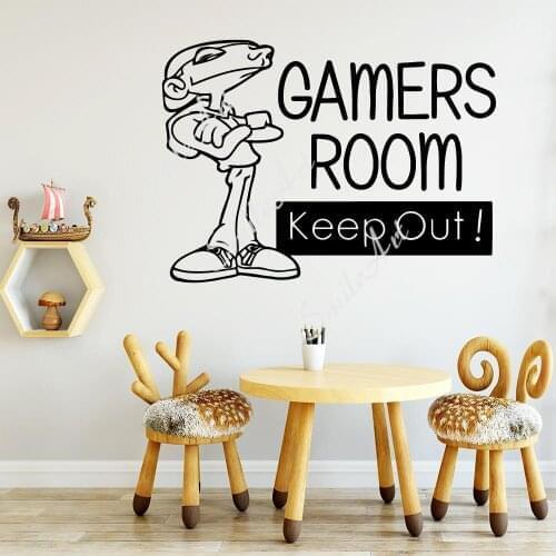Hot game room Nursery Wall Stickers Vinyl Art Decals For Living Room Kids Room Vinyl Decals