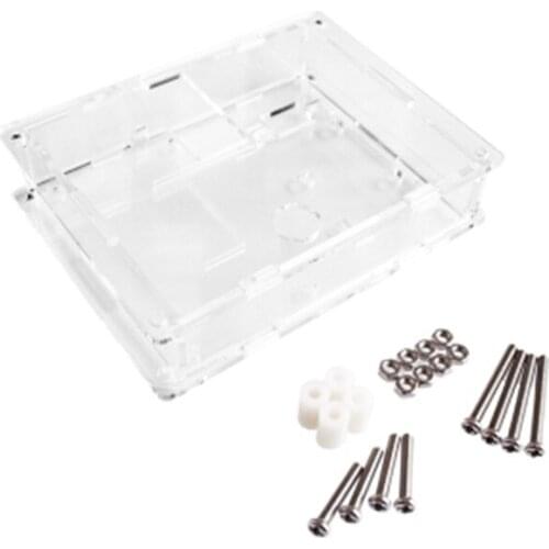 Clear Acrylic Case Shell Housing For LCR-T4 Transistor Tester ESR SCR/MOS
