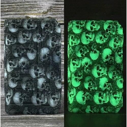 Rubber Skin Skull Case for VOOPOO Drag 3 Protective Cover Texture Silicone Solf Sleeve Fit