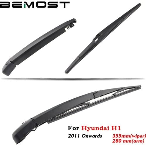 BEMOST Car Rear Windshield Wiper Arm Blades Brushes For Hyundai H1 2011 Onwards Back Windscreen Window Auto Styling Accessories