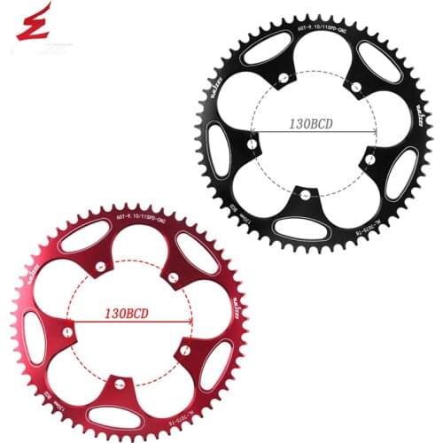 Bicycle 130 BCD ChainWheel round Road bike Sprockets 50/52/54/56/58/60T Alloy 7075AL Chainwheel Road folding For Chimano