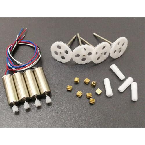 Motors And Plastic/Metal Gear Replacement Spare Parts Fit For X5 X5C-1 X5C Drone