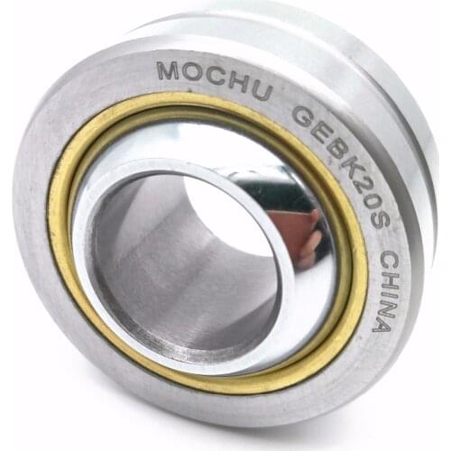 1PIECE MOCHU GEBK20S 20X46X25X18 PB20 PB-20 GEBK PB Radial Shaft Spherical Plain Bearings With Self-lubrication