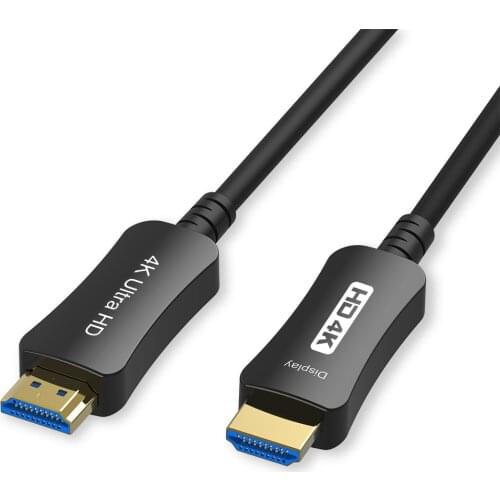 10m 30m 50m100m AOC Optical Fiber HDMI-compatible 2.0 Cable ultra HD display 4K 60Hz 18Gbps dynamic HDR for Laptop HDTV Fiber