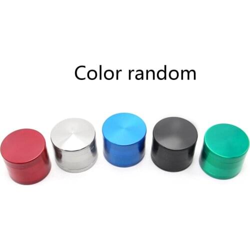 4 Layers Small Round Shape Men Grinder Portable Zinc Alloy Herb Tobacco Herb Spice Crusher Hookah Smoking Accessories